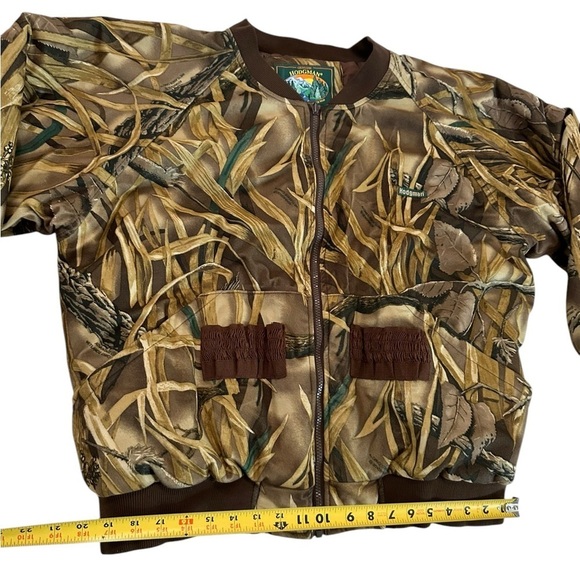 Hodgman Jacket Adult XL Brown Workwear Padded Camo Lined Hunting Coat Mens - Picture 8 of 17